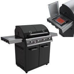 Show details for Outdoorchef Dualchef 425 G BZ Black Gasgrill Picture of Outdoorchef Dualchef 425 G BZ Black Gasgrill