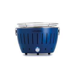 Bild von LotusGrill Small Tiefblau Holzkohlegrill