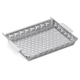 Zeige Details für Weber ETGS Grillkorb mit Halter Edelstahl (7616) Bild von Weber ETGS Grillkorb mit Halter Edelstahl (7616)