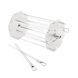 Zeige Details für Broil King Doppelspiess-Set für Drehspiess Bild von Broil King Doppelspiess-Set für Drehspiess