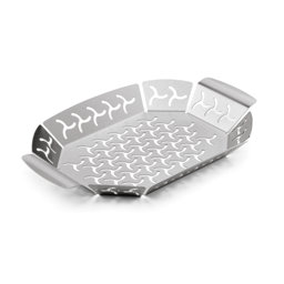 Zeige Details für Weber Premium Gemüsekorb - klein Edelstahl (6677) Bild von Weber Premium Gemüsekorb - klein Edelstahl (6677)