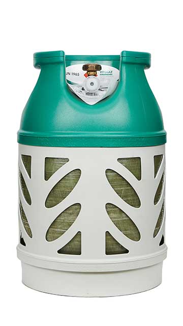 Vitogaz Gasflasche Composite 7.5 Kg kaufen bei Grill Jack - Führender  Schweizer Anbieter für Grills und Grillzubehör