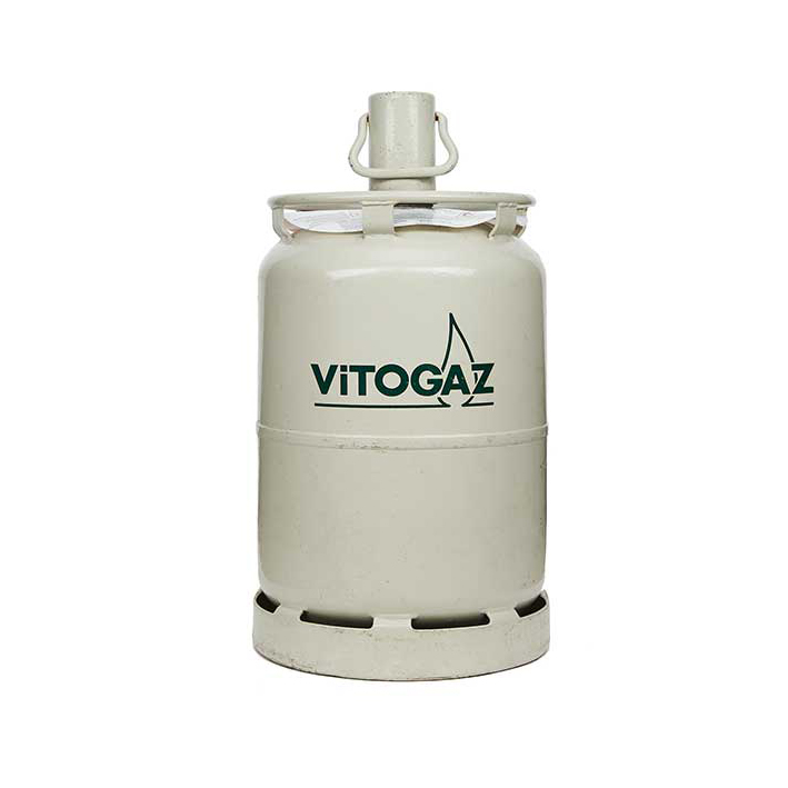 Vitogaz Gasflasche Stahl 10.5 Kg mit Depot