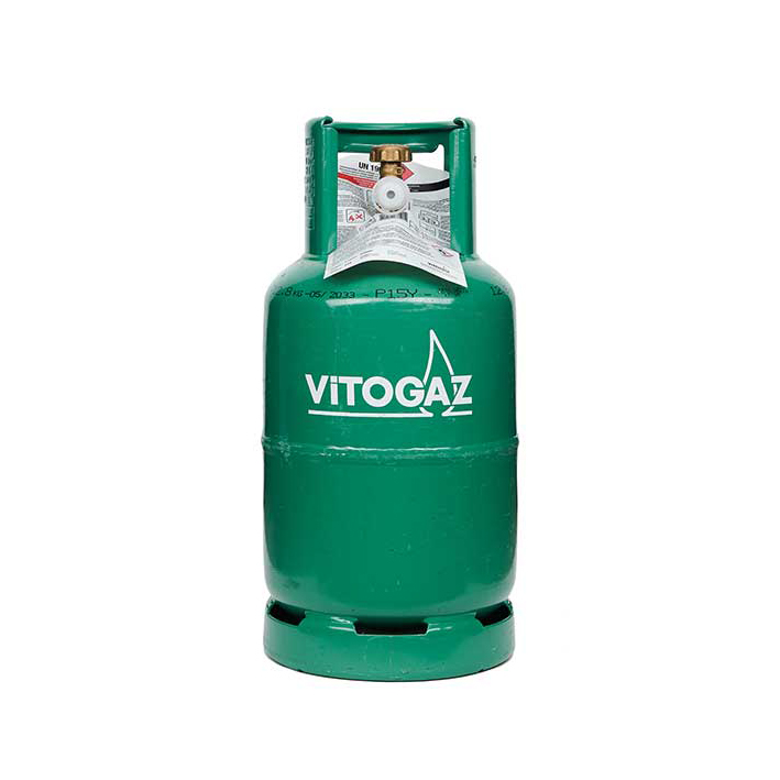 Vitogaz Gasflasche Stahl 5 Kg kaufen bei Grill Jack - Führender Schweizer  Anbieter für Grills und Grillzubehör