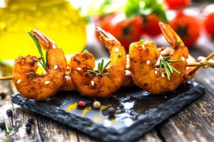 Crevettenspiesse: Jetzt kommt Seafood auf den Grill!