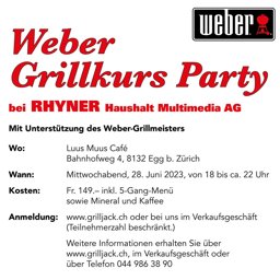 Picture of Weber Grillkurs Party