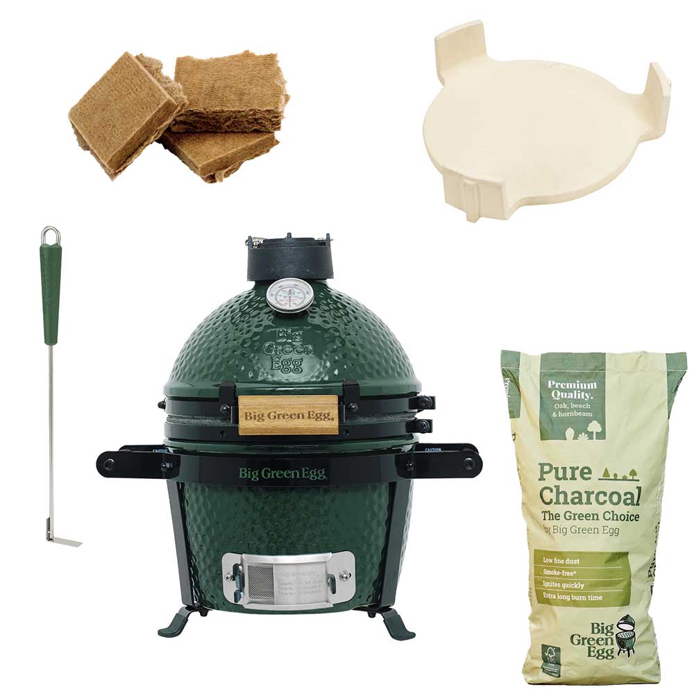 Bild von Big Green Egg Grill Mini Starter-Paket