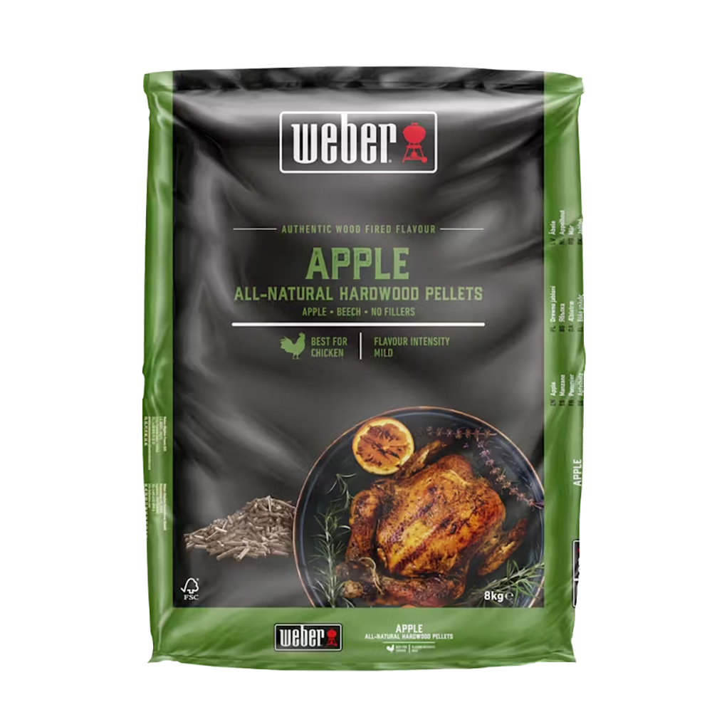 Bild von Weber Holzpellets Apfelholz 8 Kg FSC