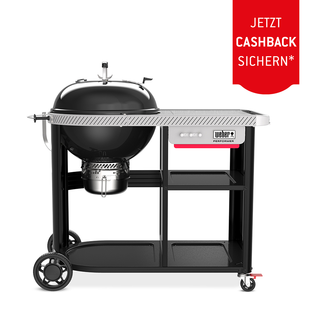 Picture of Weber Performer Premium GBS 57 cm Black Holzkohlegrill (1501966) + 50.– Cashback