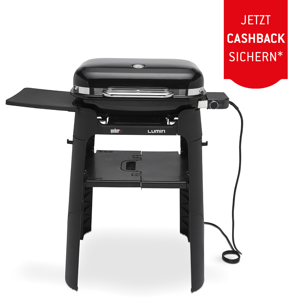 Picture of Weber Lumin mit Stand Black Elektrogrill (92010894) + 50.– Cashback