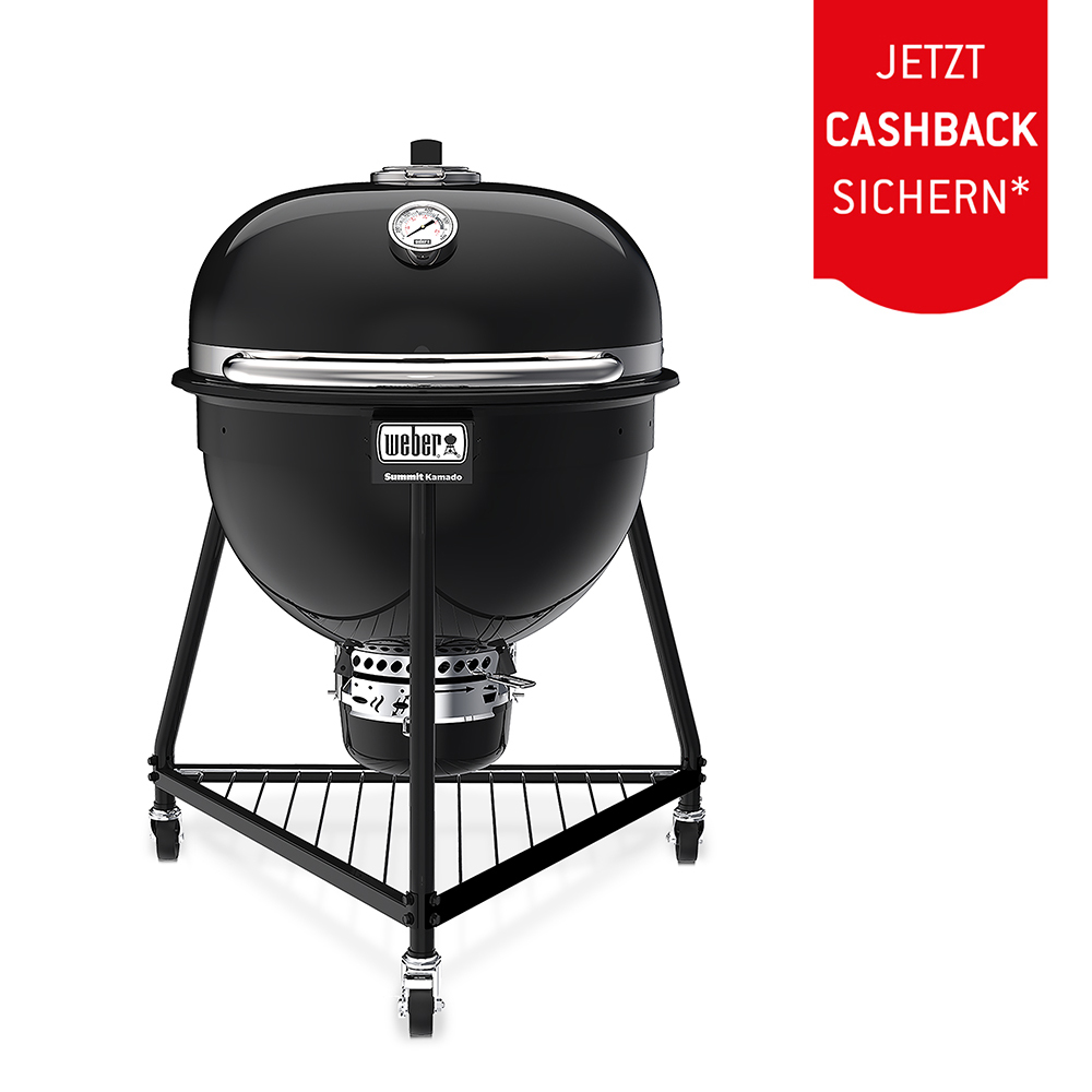 Picture of Weber Summit Kamado E6 Black Holzkohlegrill (18201004) + 150.– Cashback
