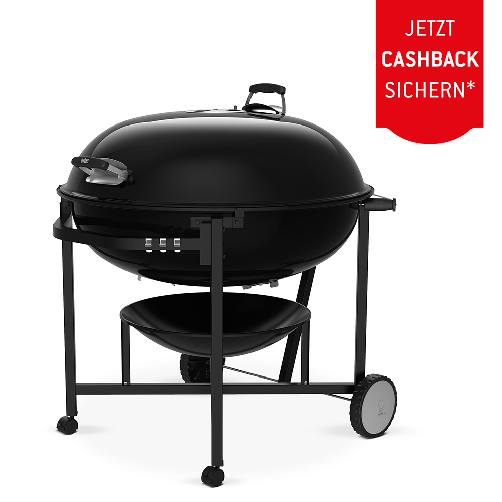 Picture of Weber Ranch Kettle, 94 cm, Black Holzkohlegrill (60004) + 150.– Cashback