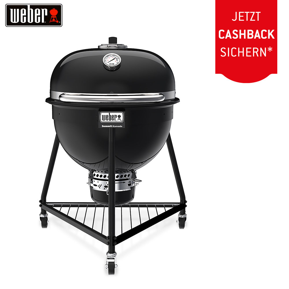 Picture of Weber Summit Kamado E6 Black Holzkohlegrill (18201004) + 150.– Cashback