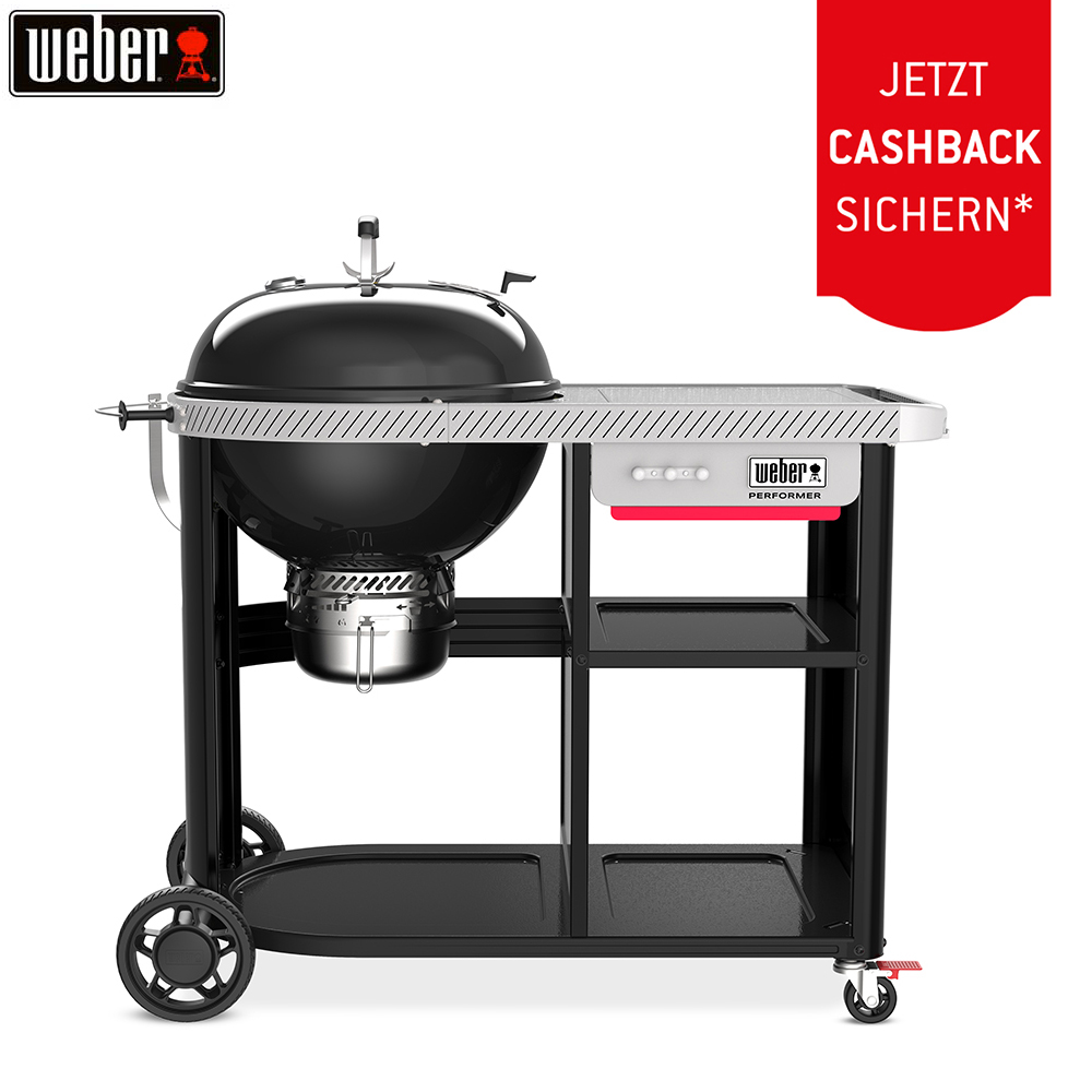 Picture of Weber Performer Premium GBS 57 cm Black Holzkohlegrill (1501966) + 50.– Cashback