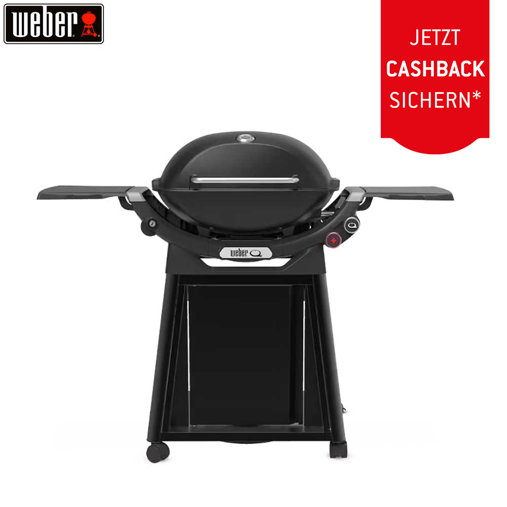 Bild von Weber Q 3200N+ Gasgrill mit Premium-Rollwagen (1501128) + 50.– Cashback