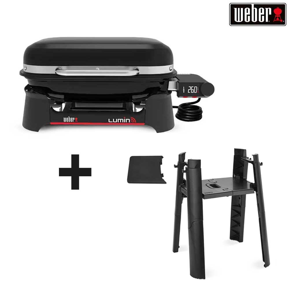 Weber Lumin Smart Compact mit Stand Elektrogrill (1502060)